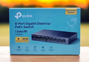 Tp-Link Litewave Ls108gp 8-Port Gigabit Desktop Poe+ Switch