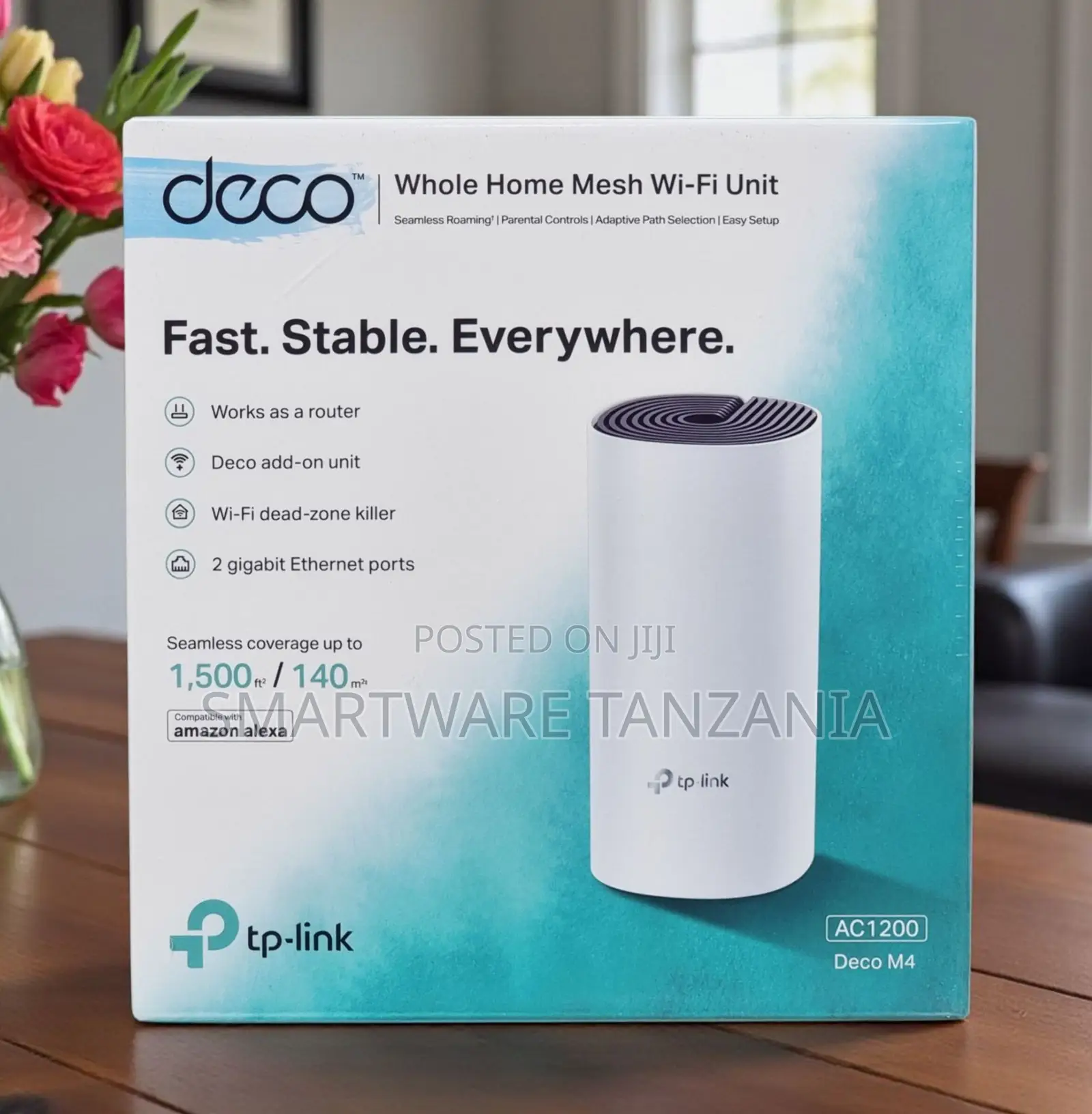 Tp-link Deco M4 Ac1200 Whole Home Mesh Wi-fi Unit Alexa