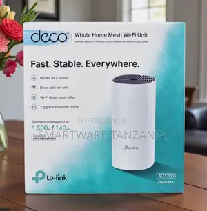 Tp-link Deco M4 Ac1200 Whole Home Mesh Wi-fi Unit Alexa