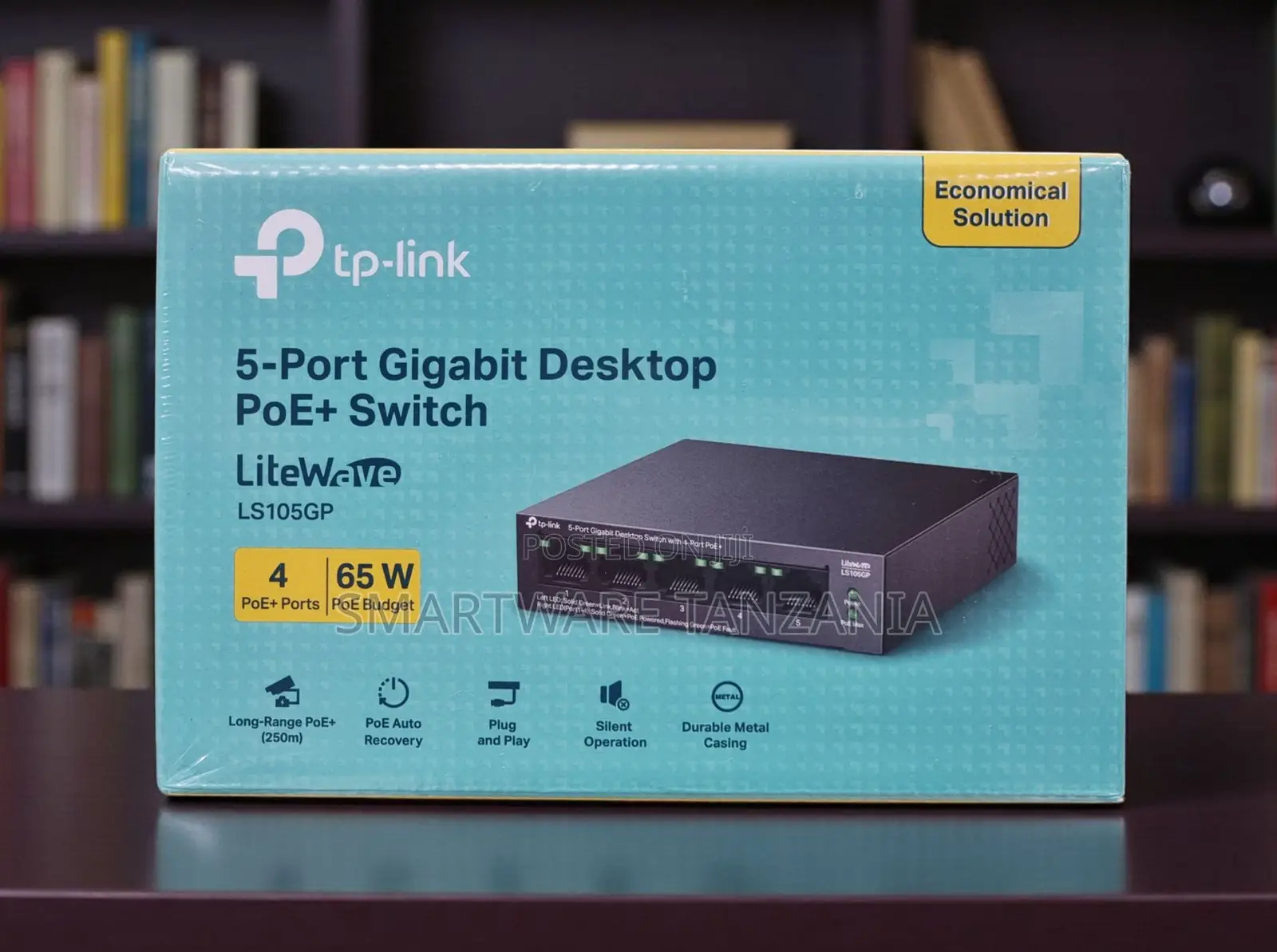 Tp-Link Litewave Ls105gp 5-Port Gigabit Desktop Poe+ Switch