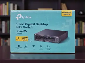 Tp-Link Litewave Ls105gp 5-Port Gigabit Desktop Poe+ Switch