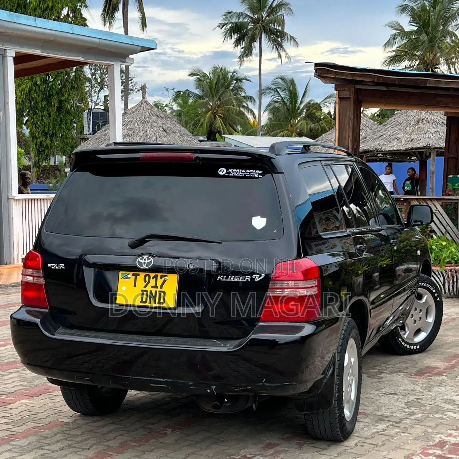 Toyota Kluger 2003 Black