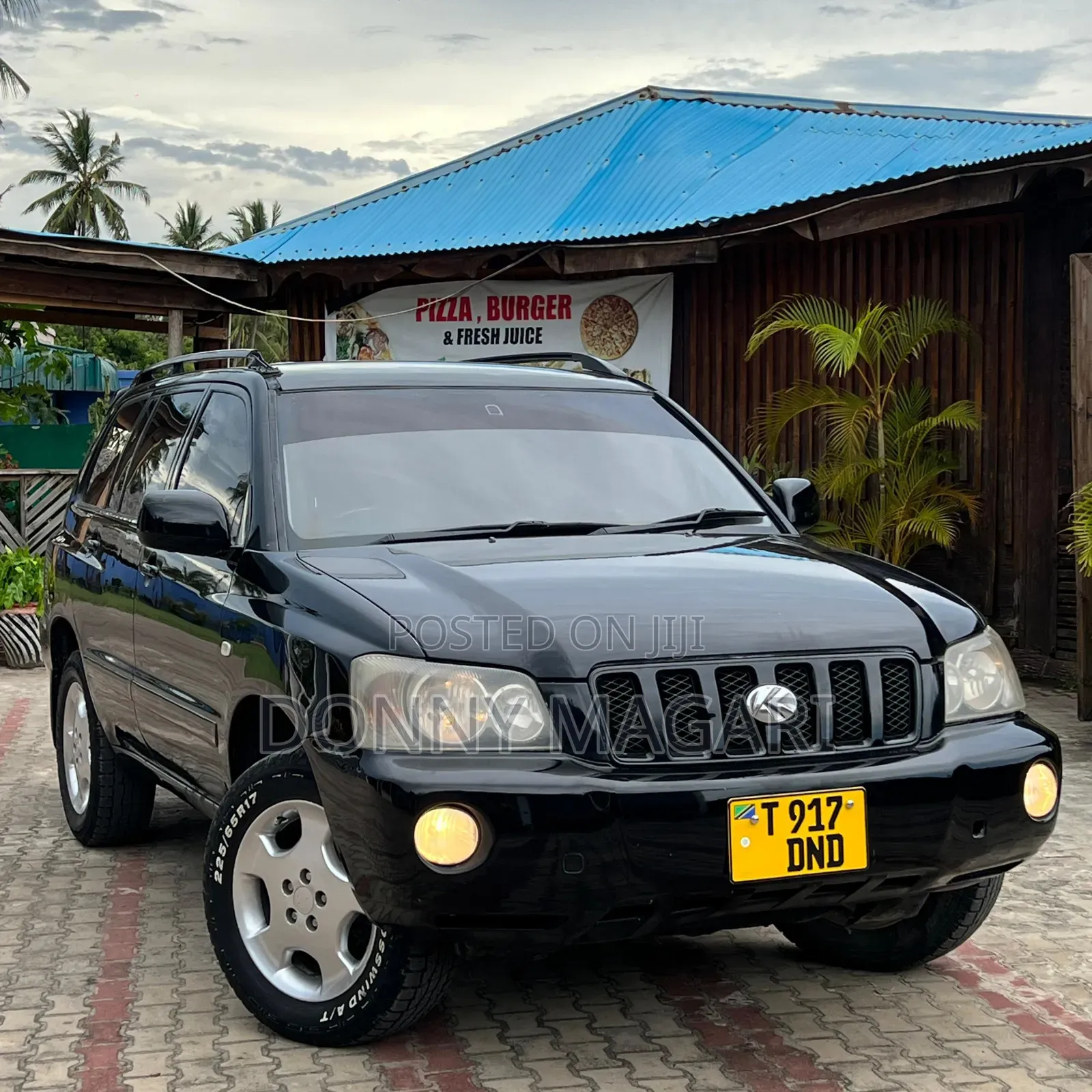 Toyota Kluger 2003 Black
