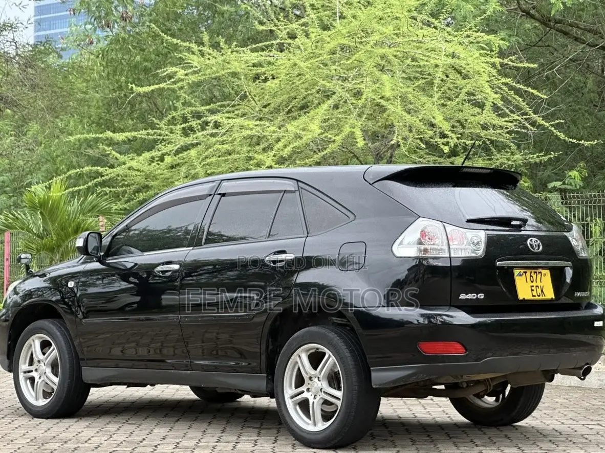 Toyota Harrier 2007 Black