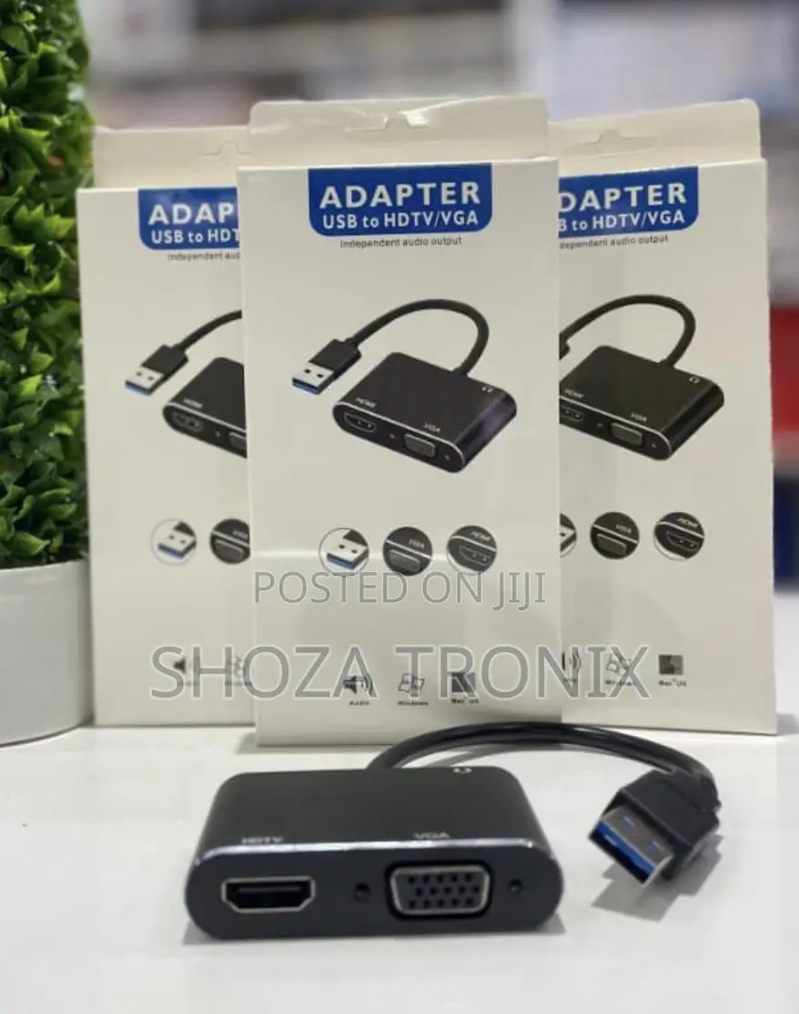 Usb to Hdmi Vga Adapter