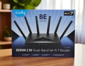 Cudy Wr6500h Be6500 Wi-Fi 7 Router 2.5g Port VPN Wireguard