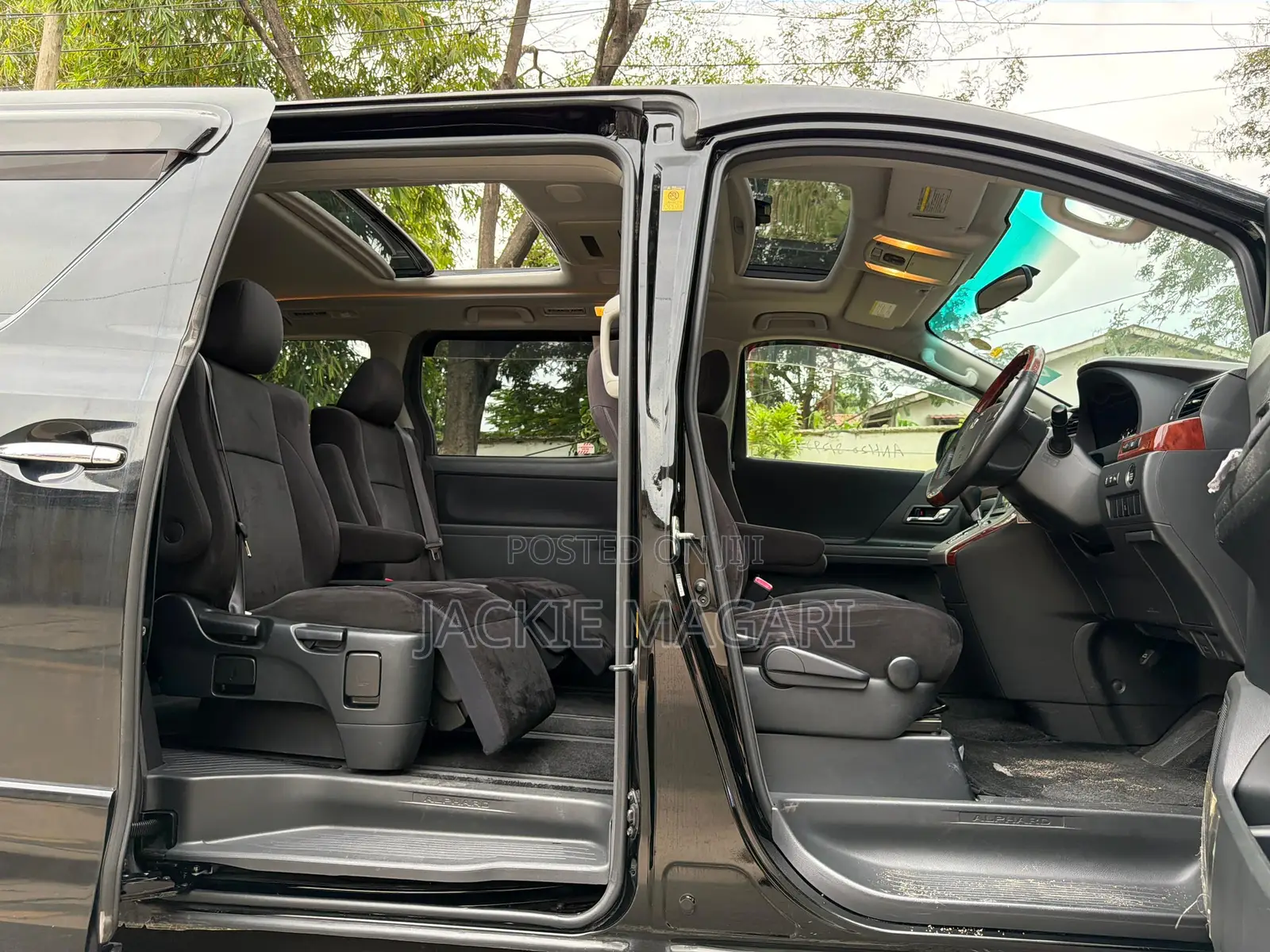 Toyota Alphard 2009 Black