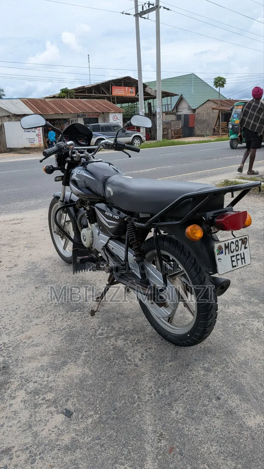 Bajaj Boxer 125 2025 Black