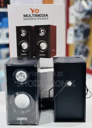 Multimedia Wooden Speaker