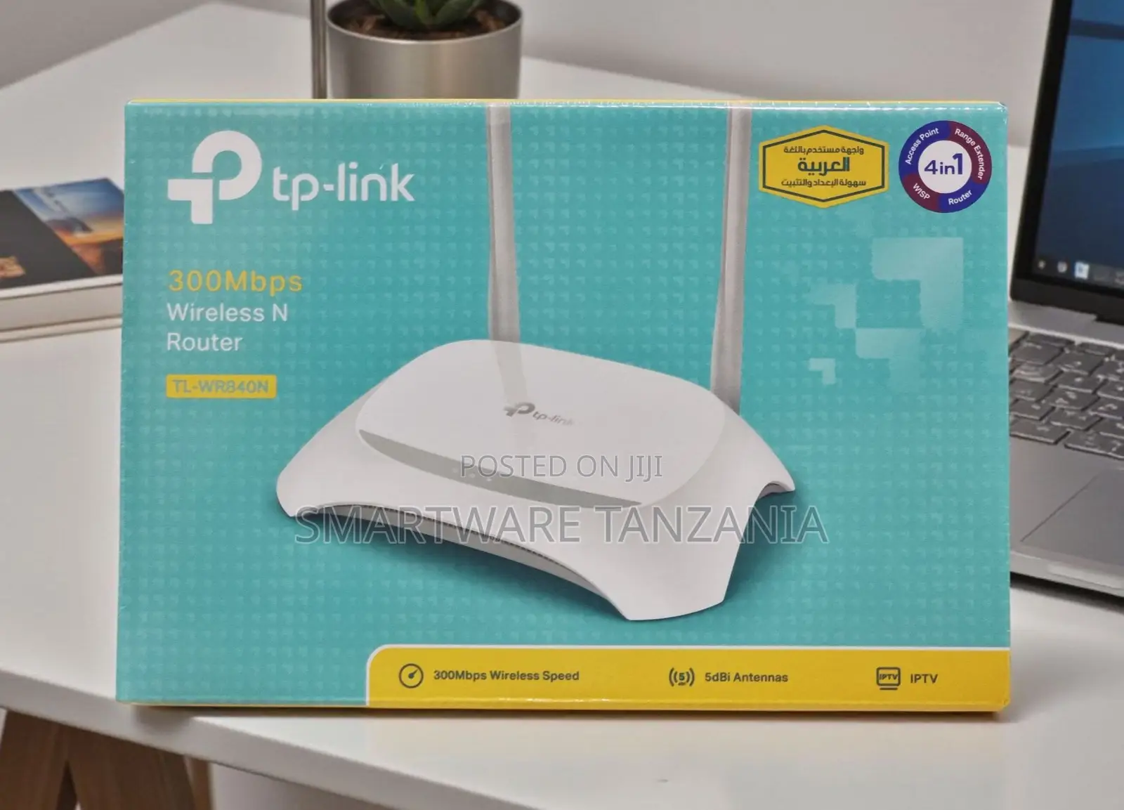 Tp-Link Tl-Wr840n 300mbps Wireless N 4-in-1 Router Iptv