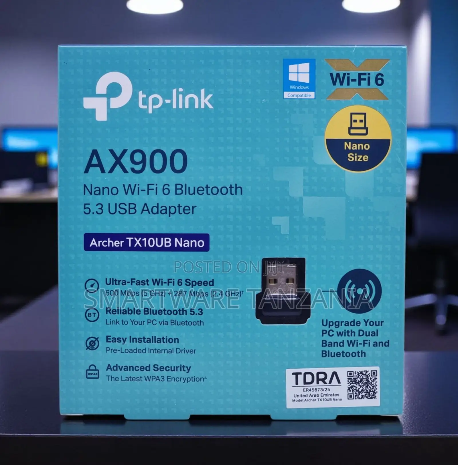Tp-Link Archer Tx10ub Nano Ax900 Wi-Fi 6 Bluetooth 5.3 Adapter