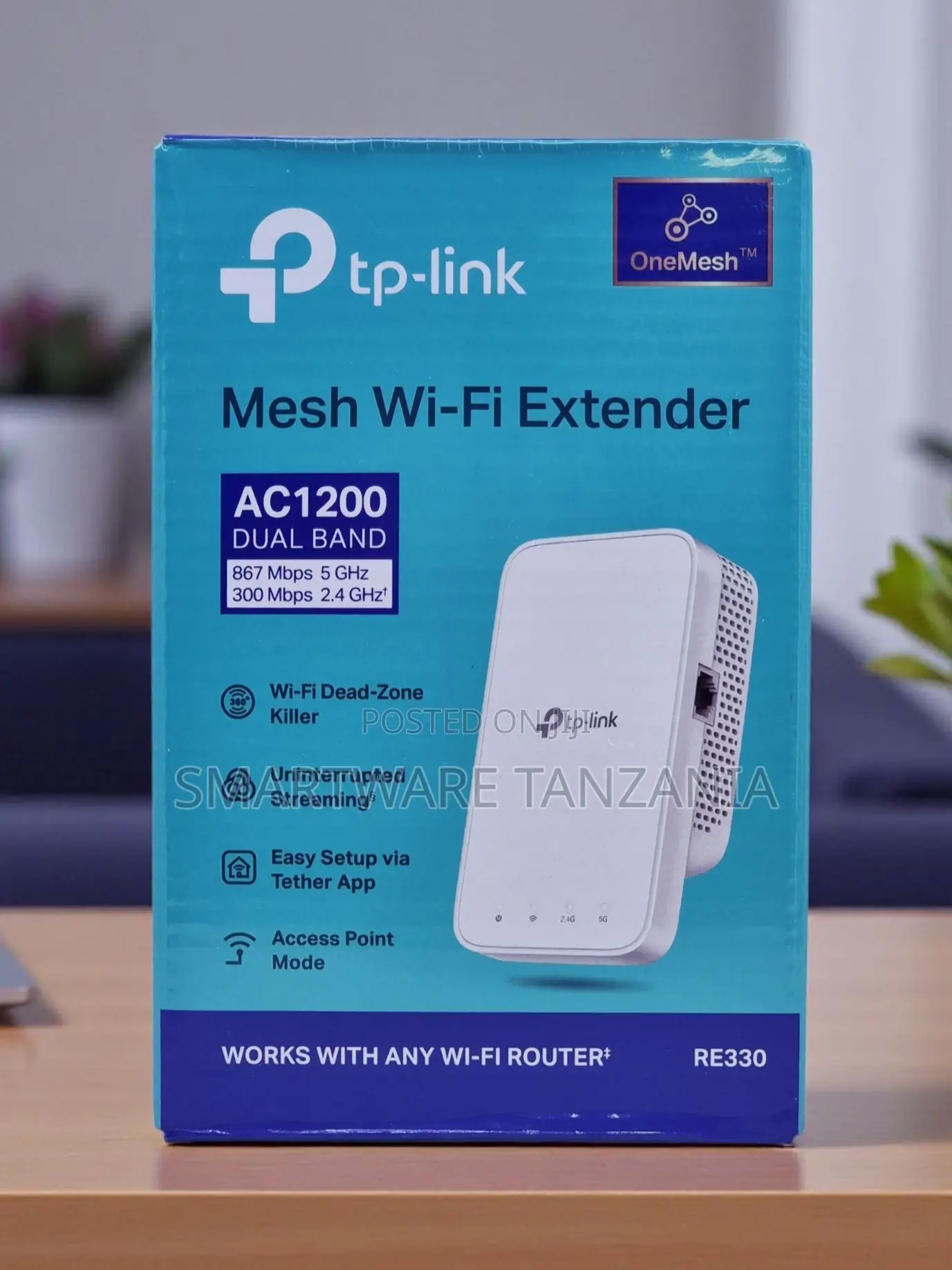 Tp-Link Re330 Ac1200 Onemesh Dual-Band Mesh Wi-Fi Extender