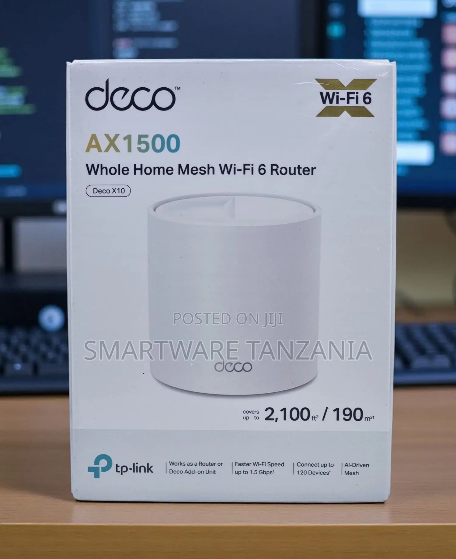 Tp-Link Deco X10 Ax1500 Whole Home Mesh Wi-Fi 6 Router Unit