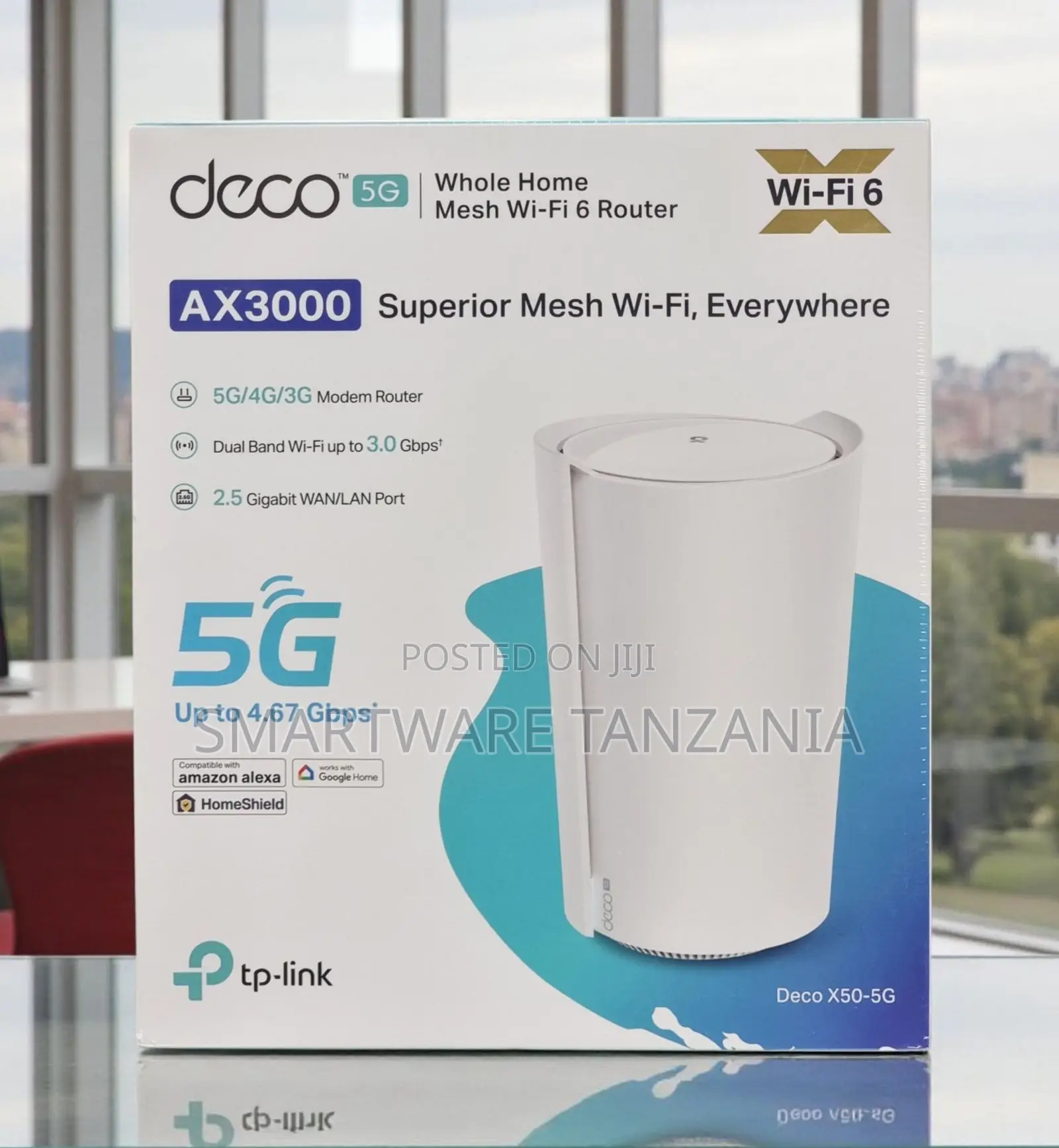 Tp-Link Deco X50-5g Ax3000 Whole Home Mesh Wi-Fi Router