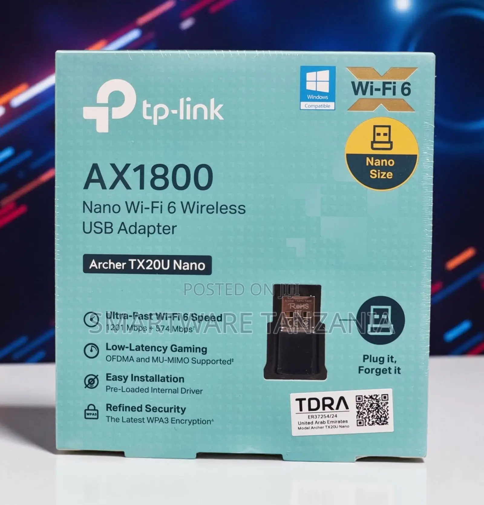 Tp-Link Archer Tx20u Nano Ax1800 Wi-Fi 6 Usb Adapter