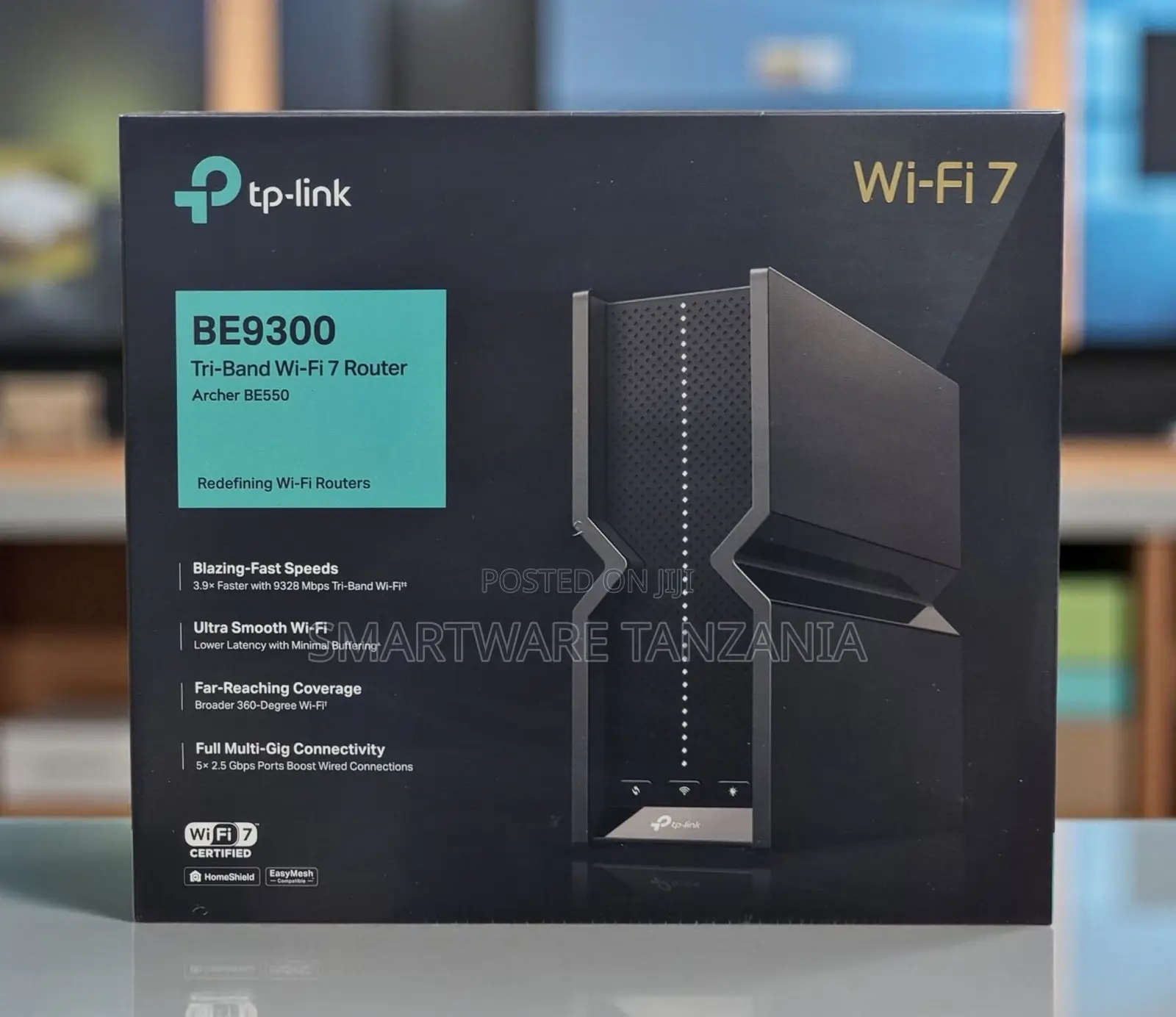 Tp-Link Archer Be550 Be9300 Tri-Band Wi-Fi 7 Router