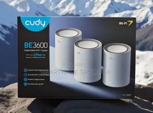 Cudy M3600 Be3600 Gigabit Mesh Wi-Fi 7 System 3-Pack