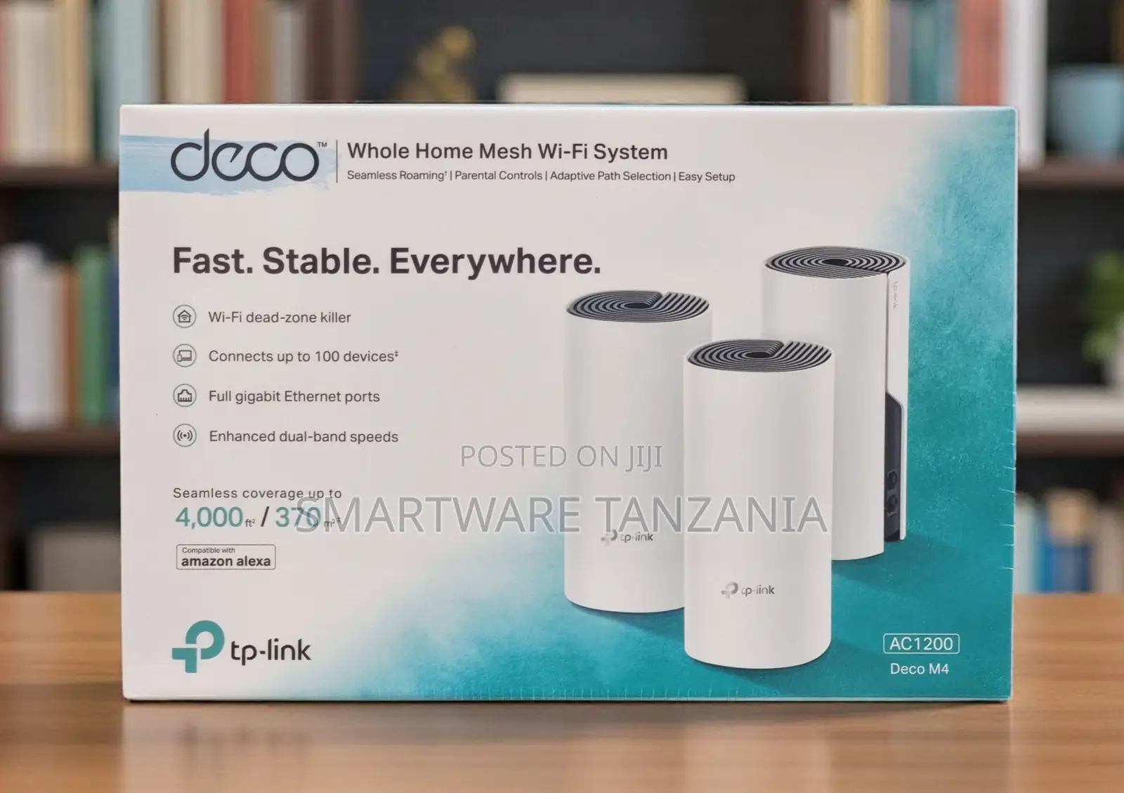 Tp-Link Deco M4 Ac1200 Whole Home Mesh Wi-Fi System