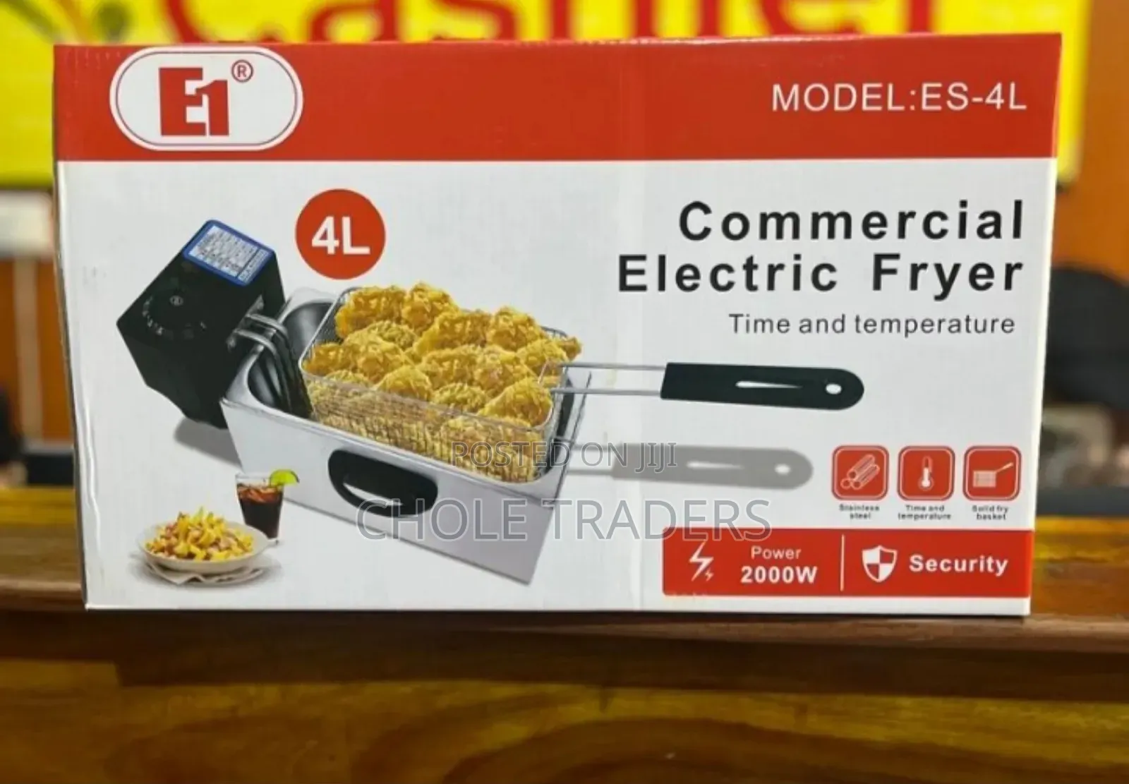 4l E1 Electric Deep Fryer