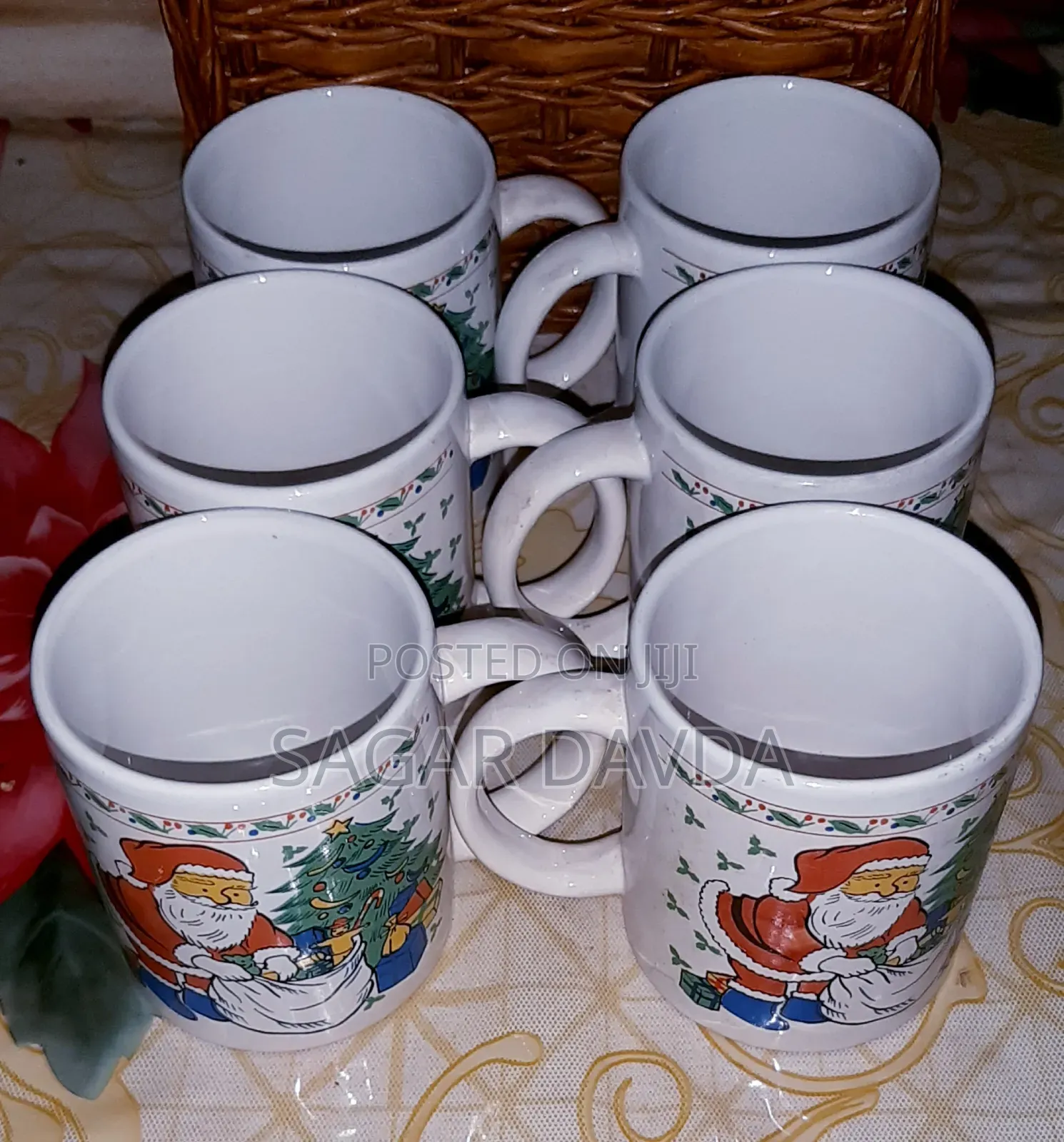 Mugs (Santa Claus) - 6pcs