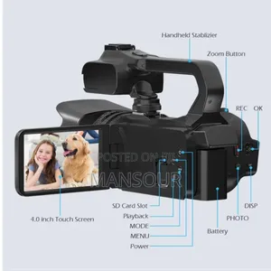 Video Camera Professional Recording Wifi 18× Zoom Hd Touch Screen