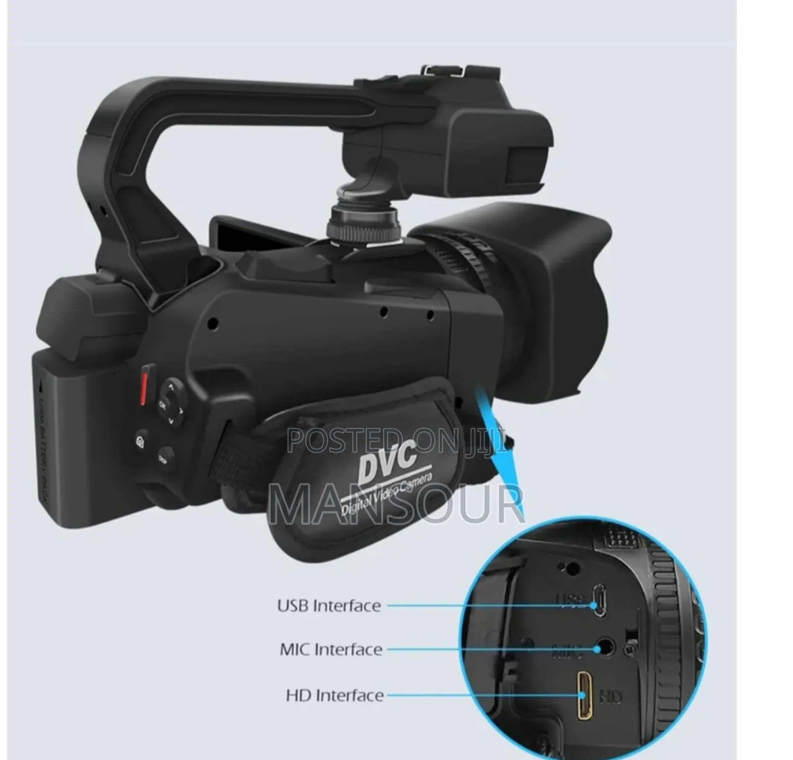 Video Camera Professional Recording Wifi 18× Zoom Hd Touch Screen