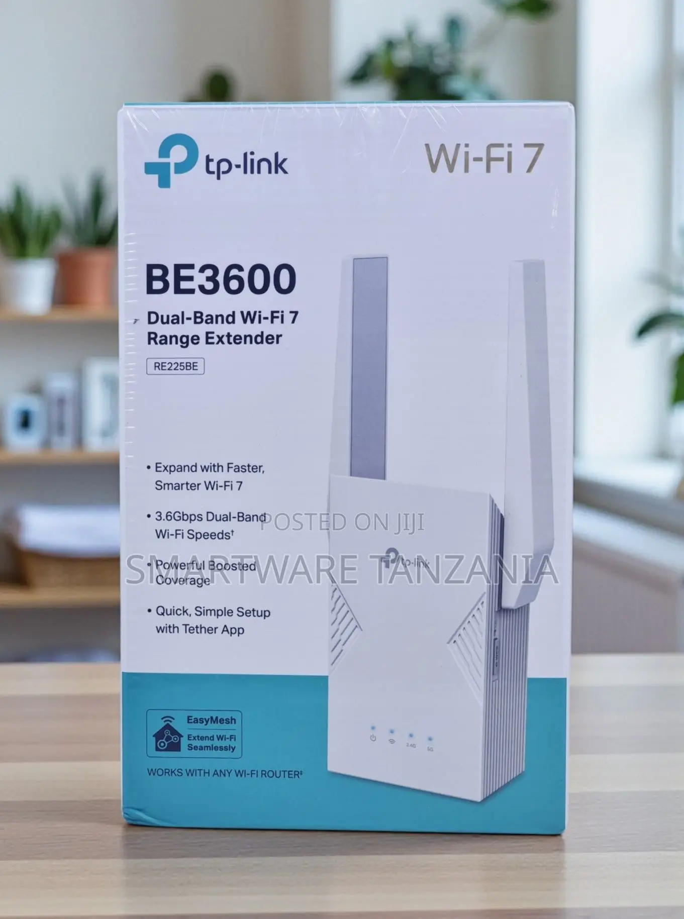 Tp-Link Re225be Be3600 Dual-Band Wi-Fi 7 Range Extender