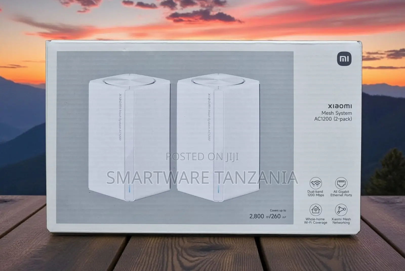 Xiaomi Mesh System Ac1200 Dual-Band Gigabit 2-Pack