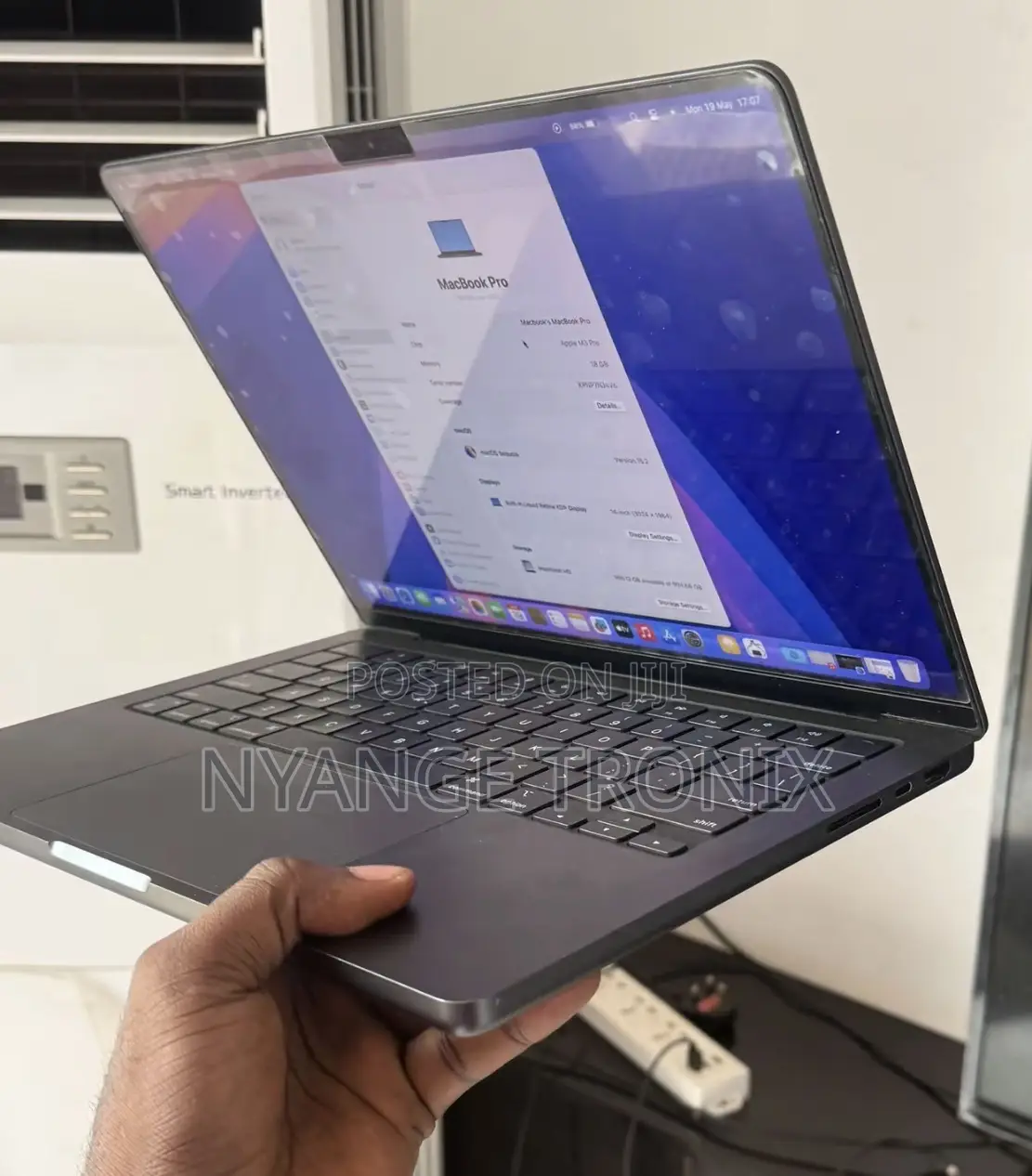 Laptop Apple MacBook Pro 2024 M3 14-inch 8GB Apple M3 SSD 512GB