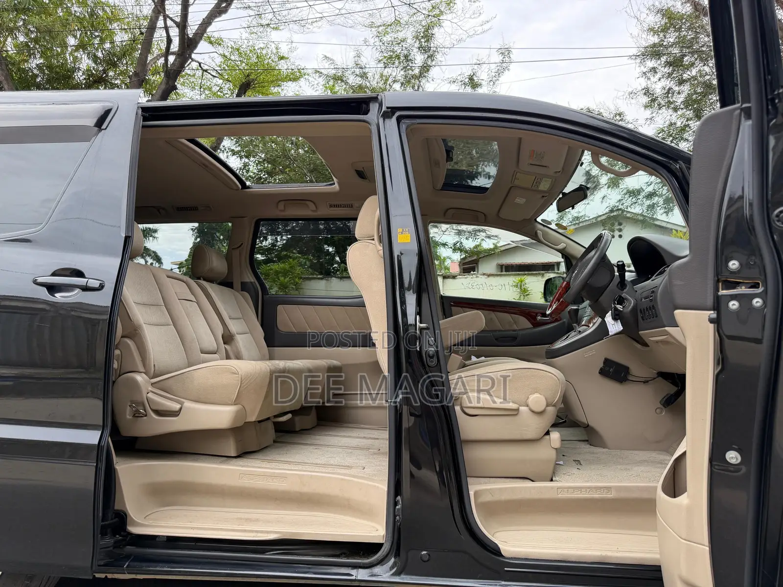 Toyota Alphard 2005 Black