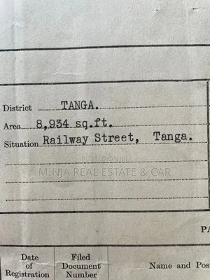 Commercial Property Is for Sale in Tanga Town Near Railway Station.