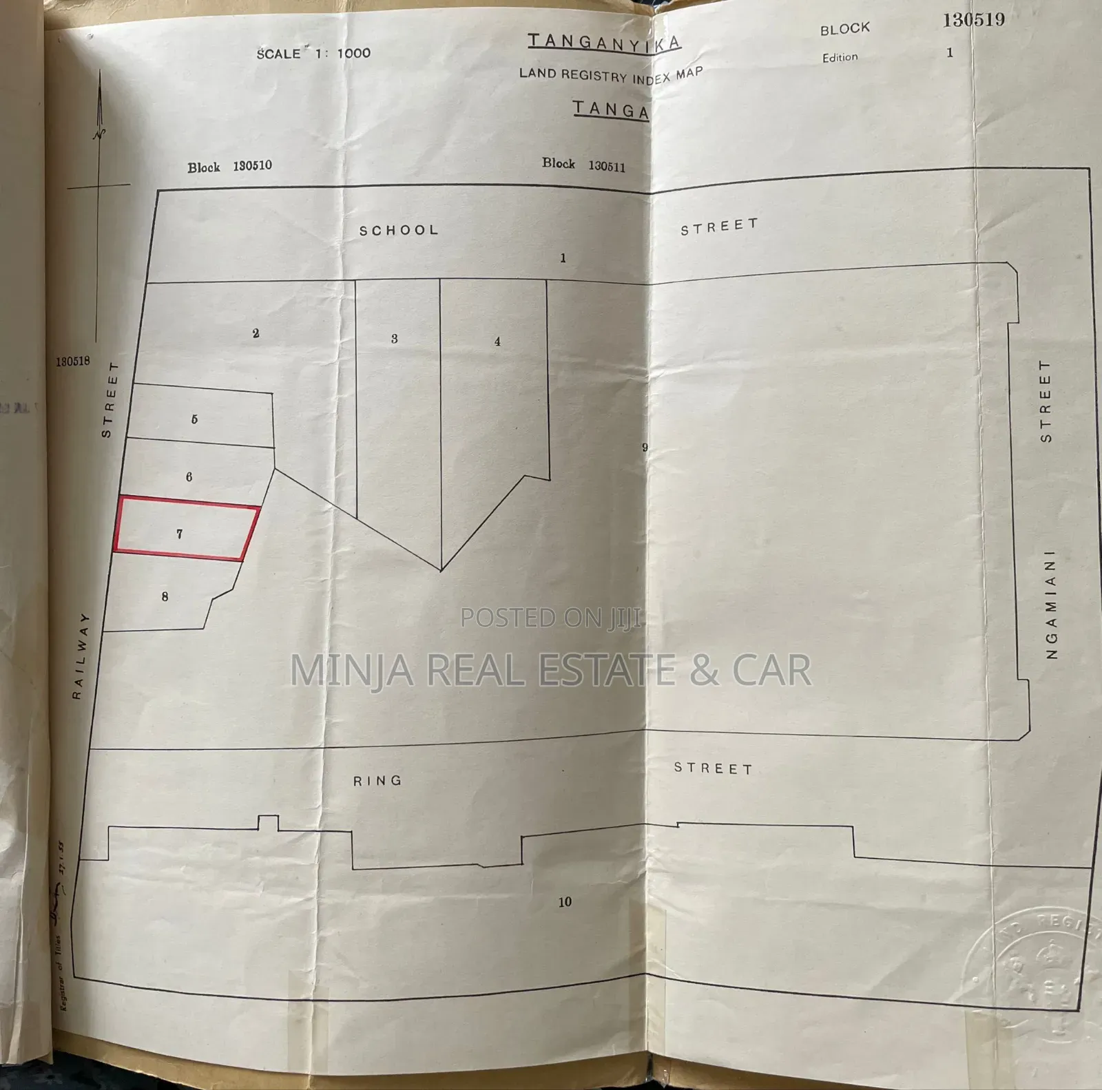 Commercial Property Is for Sale in Tanga Town Near Railway Station.