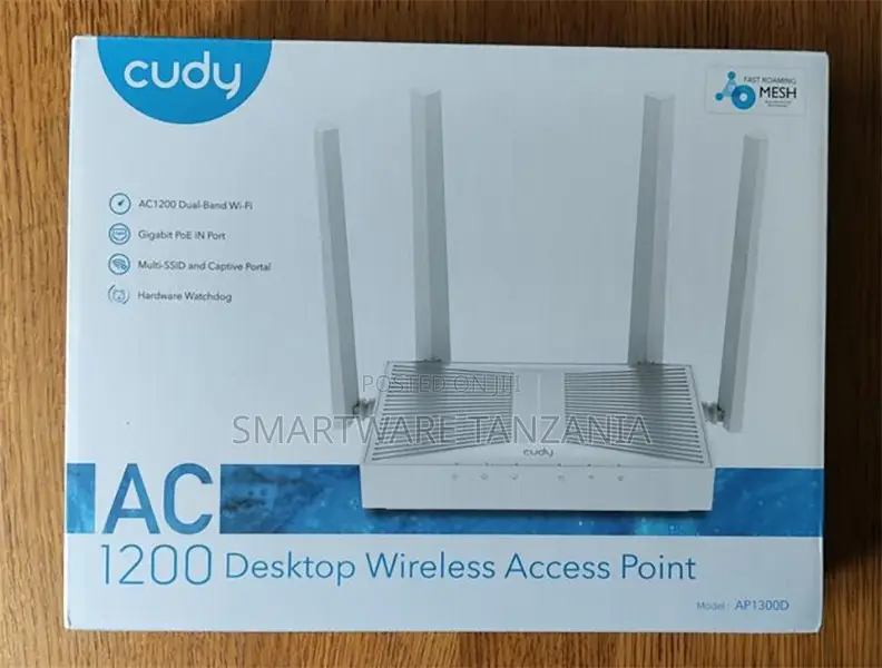 Cudy Ap1300d Ac1200 Gigabit Poe Desktop Access Point