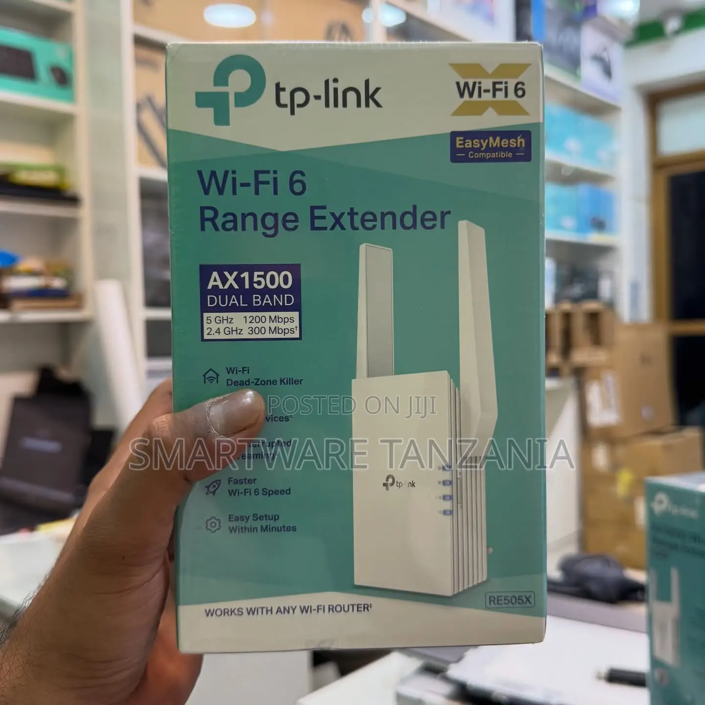 Tp-Link Re505x Ax1500 Wi-Fi 6 Easymesh Range Extender