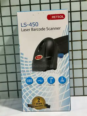 Retsol Ls-450 Usb Laser Barcode Scanner 1.5m Drop Test