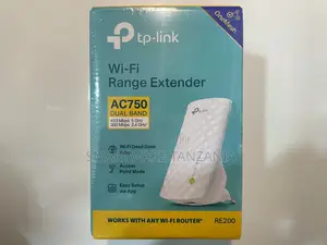 Tp-Link Re200 Ac750 Dual Band Onemesh Wi-Fi Range Ext.
