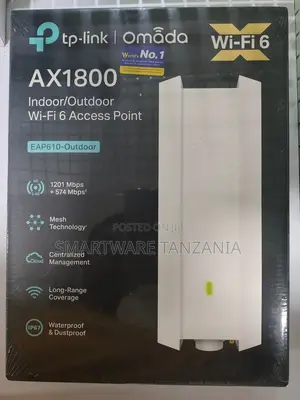 Tp-Link Eap610-Outdoor Ax1800 Wi-Fi 6 Ip67 Access Point