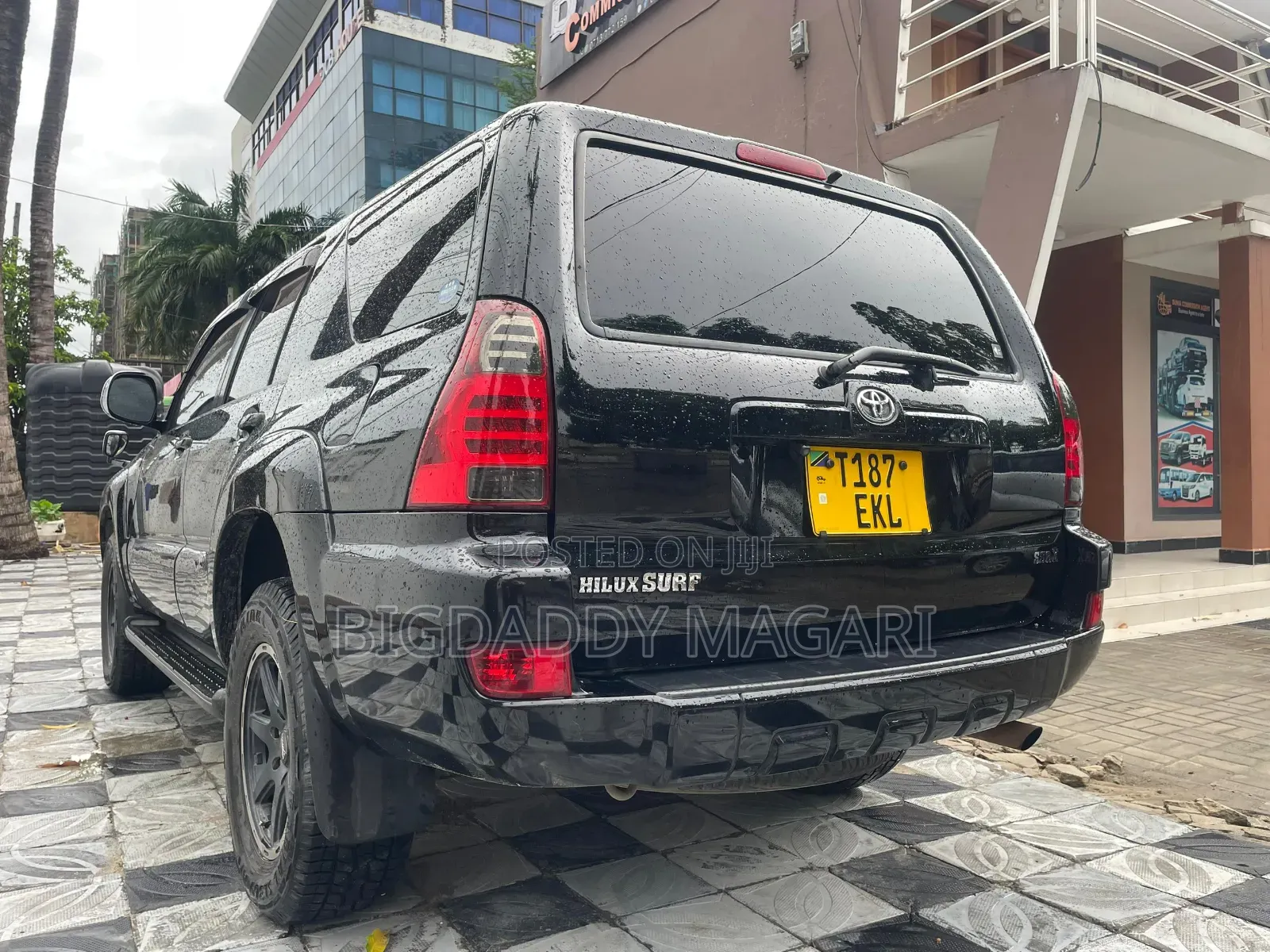 Toyota Hilux Surf 2007 Black
