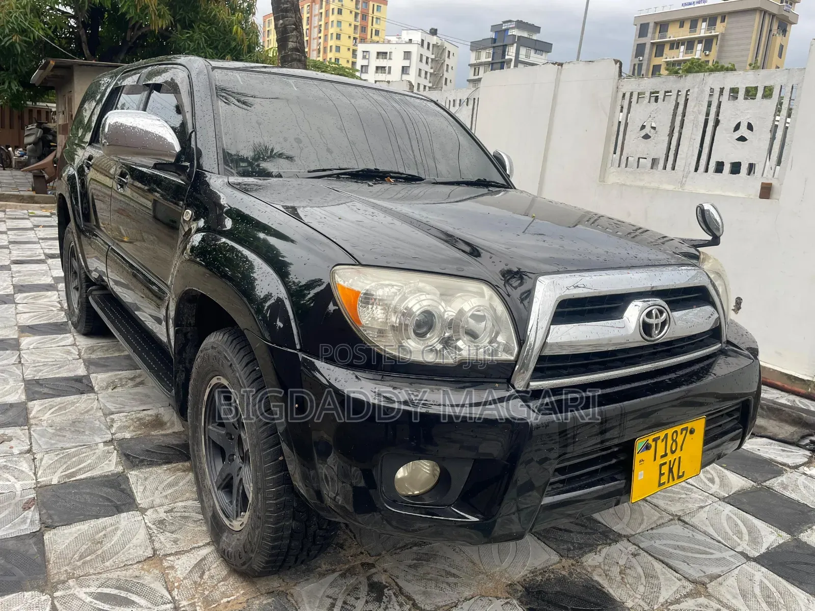 Toyota Hilux Surf 2007 Black