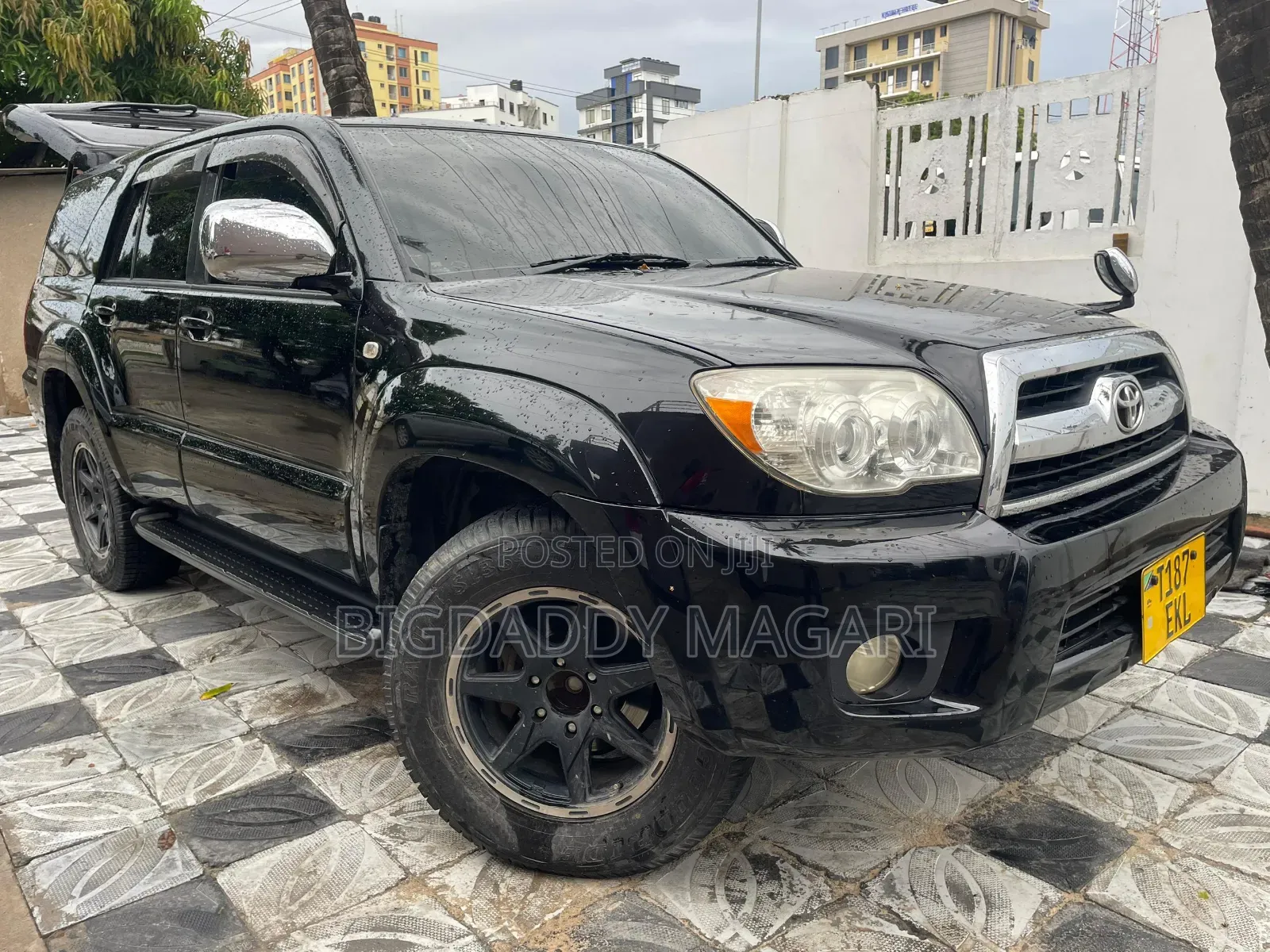 Toyota Hilux Surf 2007 Black