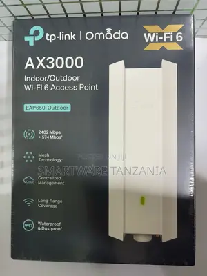 Tp-Link Eap650-Outdoor Ax3000 Wi-Fi 6 Ip67 Omada Ap