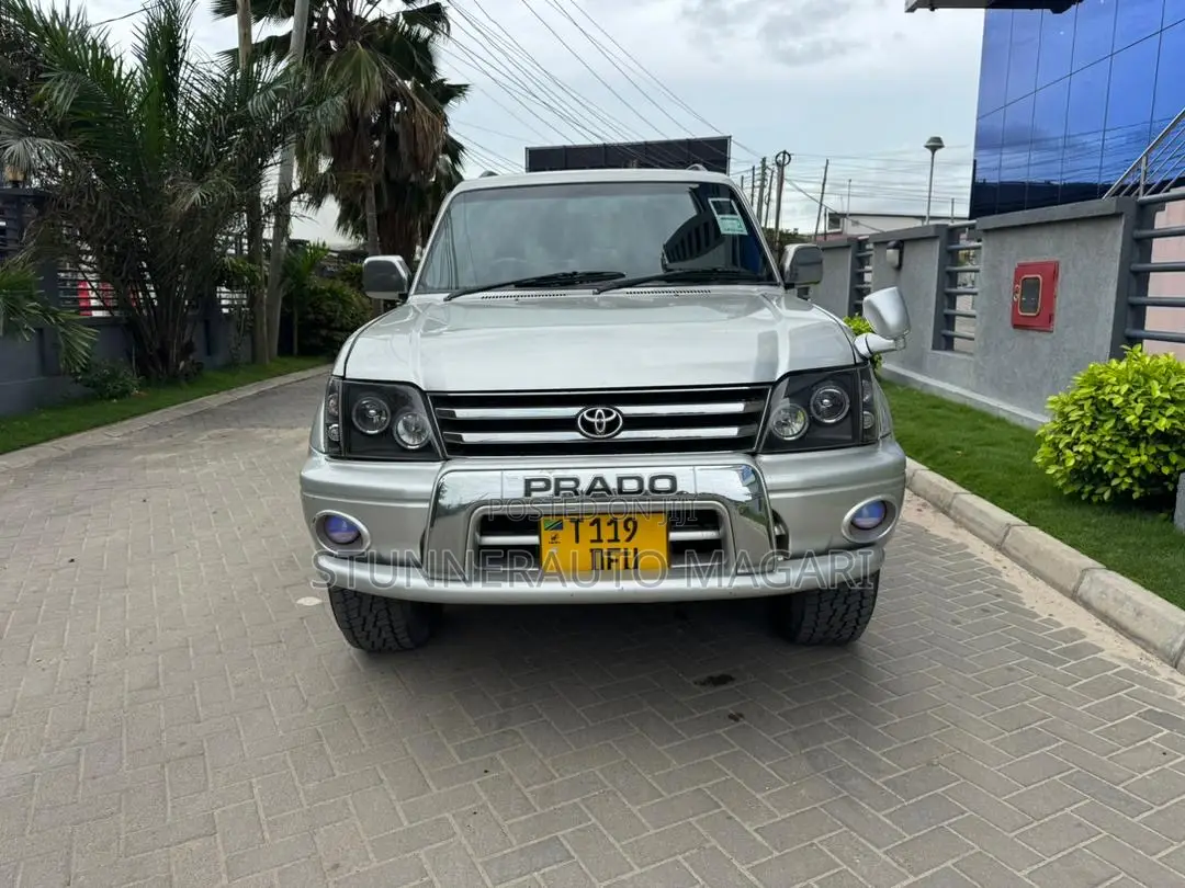 Toyota Land Cruiser Prado 2002 Silver