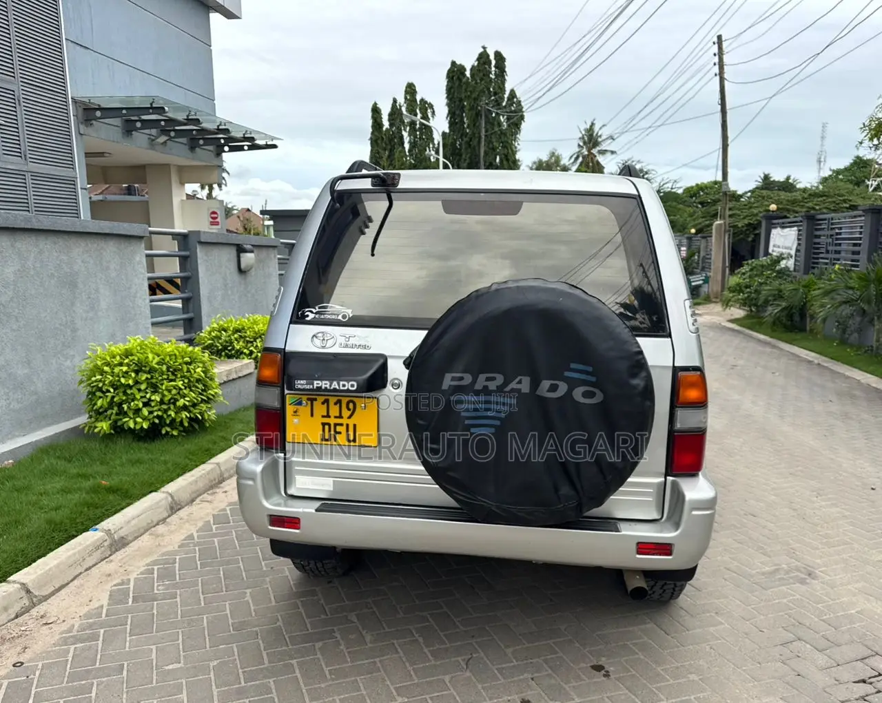 Toyota Land Cruiser Prado 2002 Silver