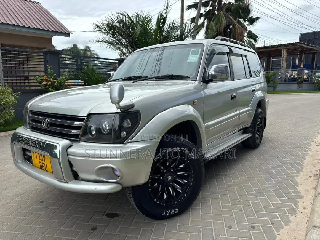 Toyota Land Cruiser Prado 2002 Silver