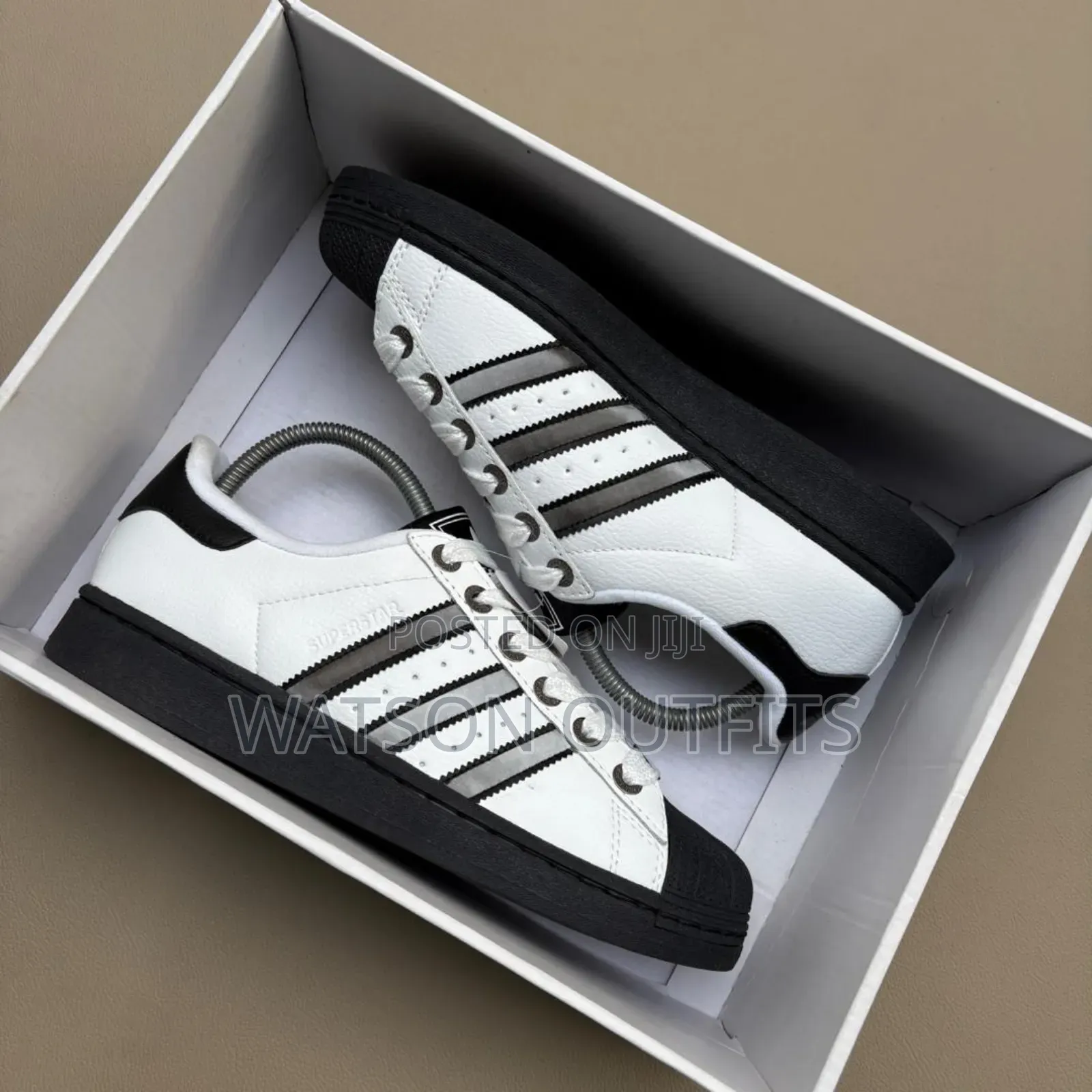 Full Boxed Men's Leather Sneakers Adidas Brands Quality