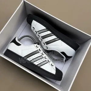 Full Boxed Men's Leather Sneakers Adidas Brands Quality