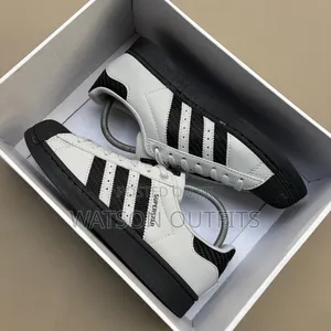 Full Boxed Men's Leather Sneakers Adidas Brands Quality