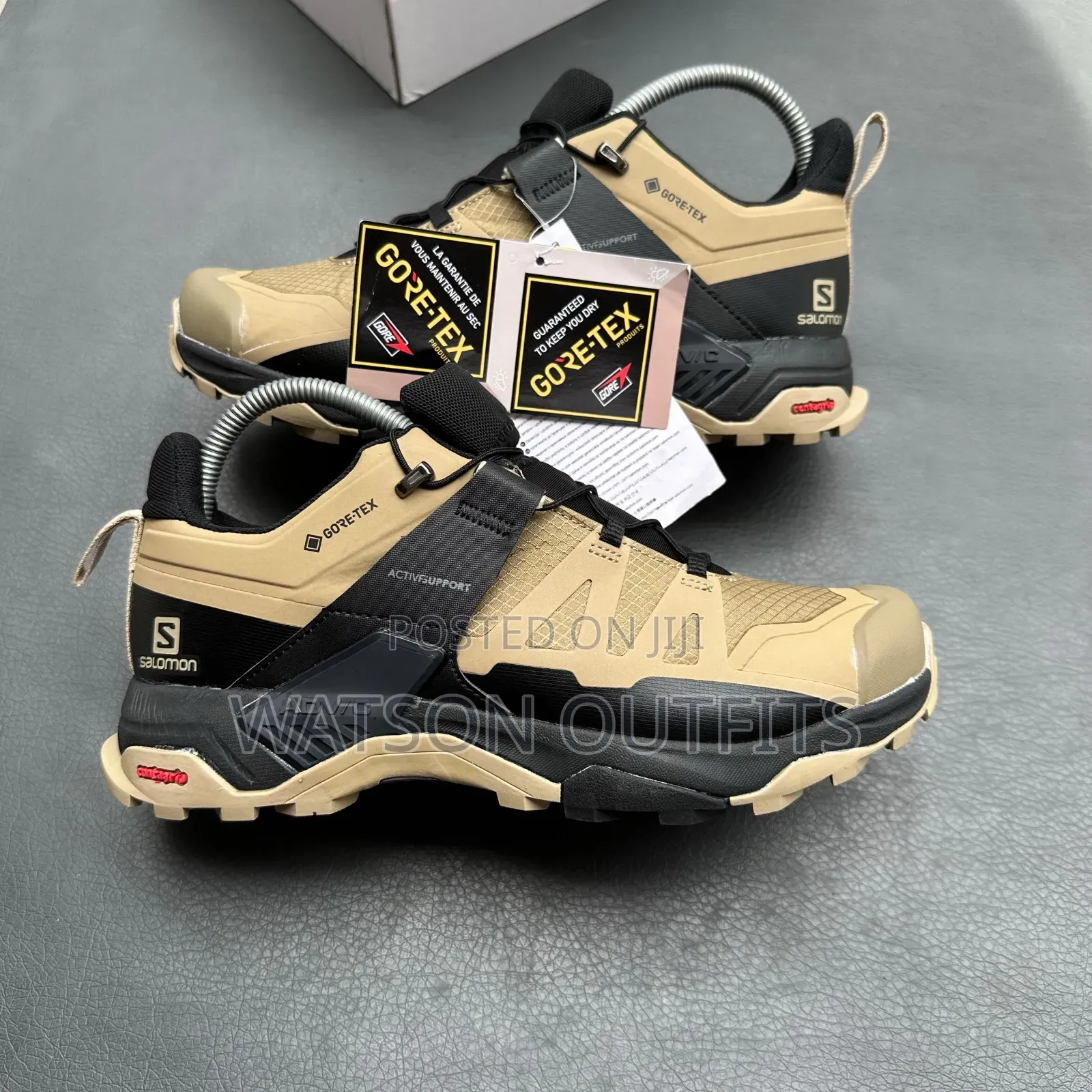 Men's Leather Sneakers or Shoes Fully Boxed Solomon X Ultra O4 Brands