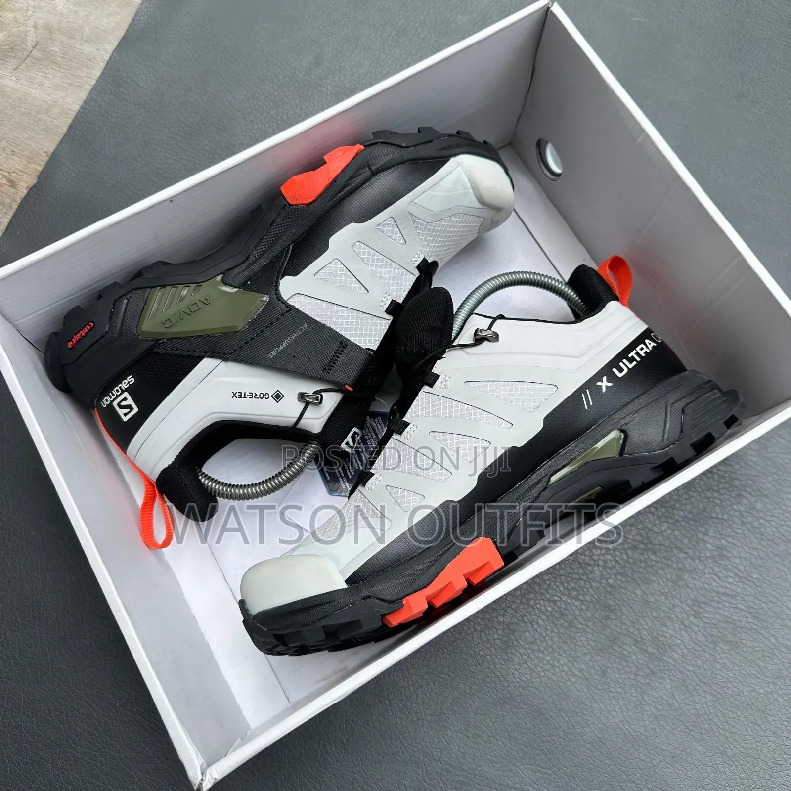 Men's Leather Sneakers or Shoes Fully Boxed Solomon X Ultra O4 Brands