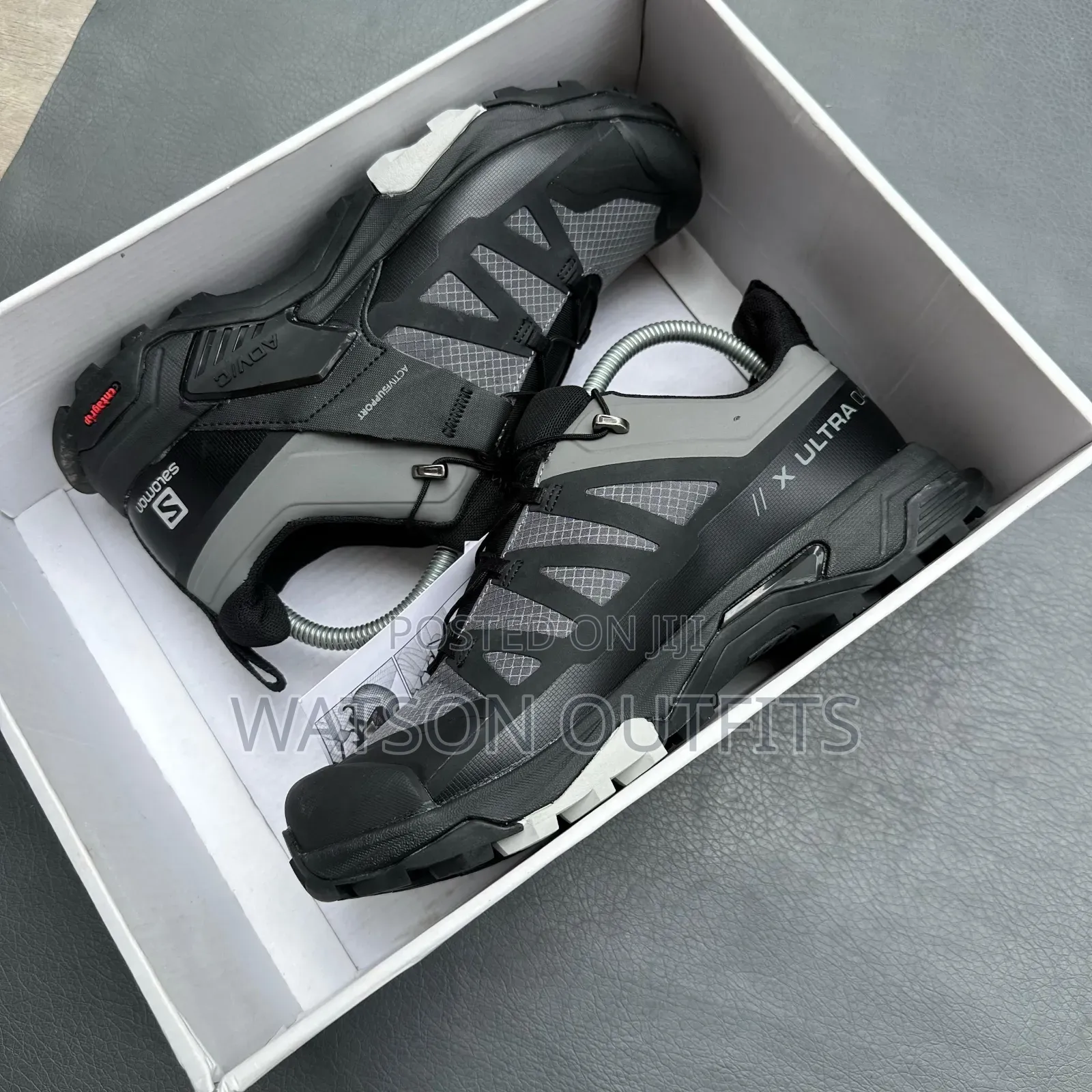 Men's Leather Sneakers or Shoes Fully Boxed Solomon X Ultra O4 Brands